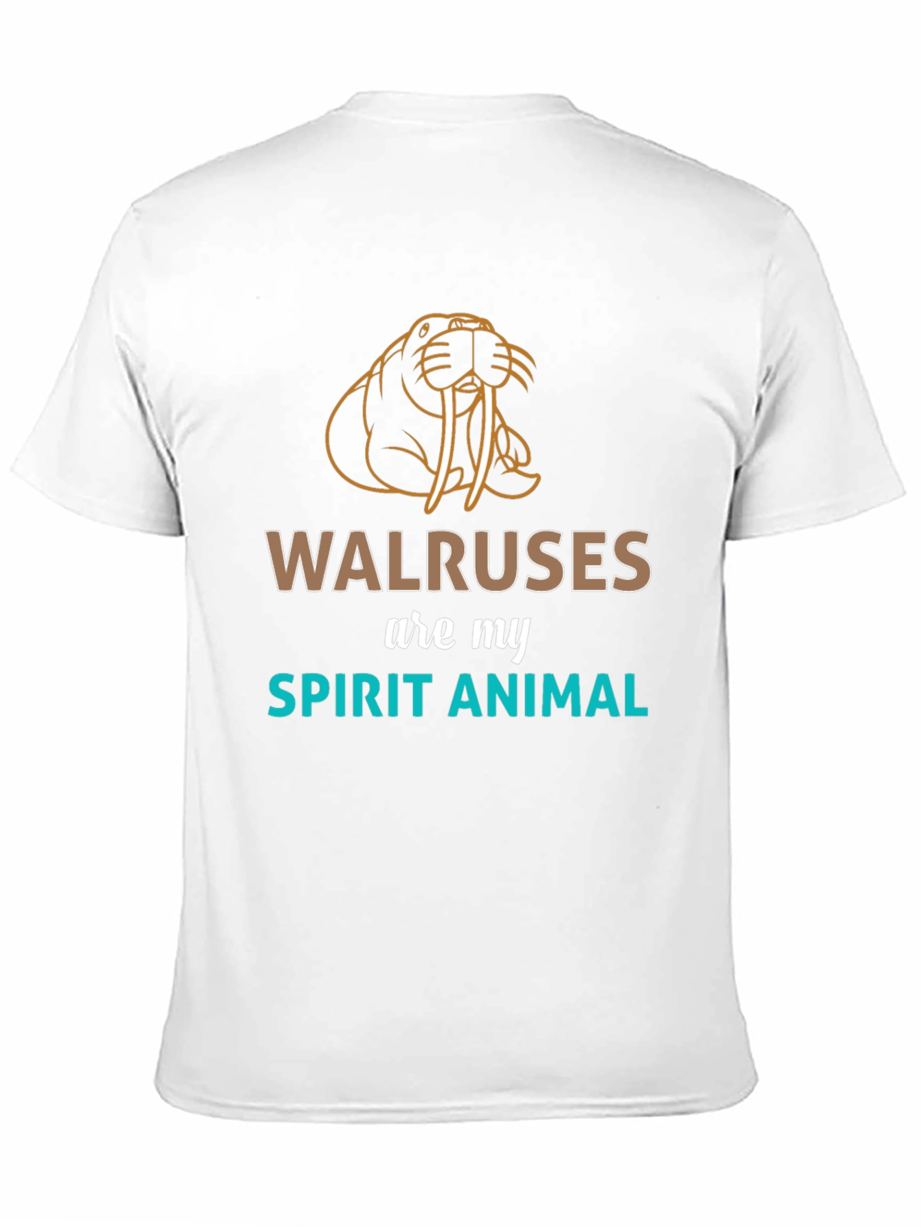 Walrus Spirit Animal Graphic Tee