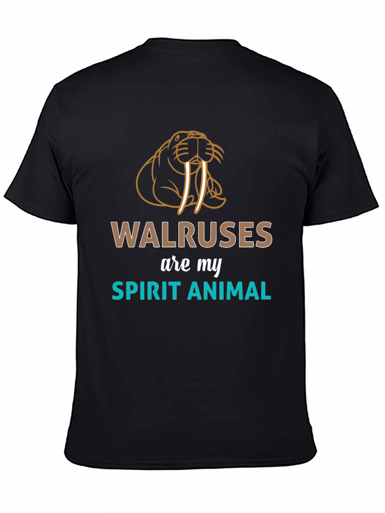 Walrus Spirit Animal Graphic Tee
