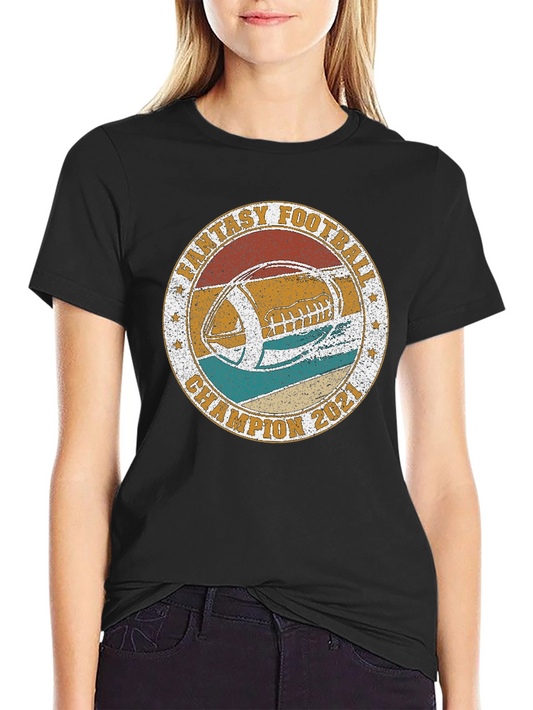 Fantasy Football Champion 2021 T-Shirt