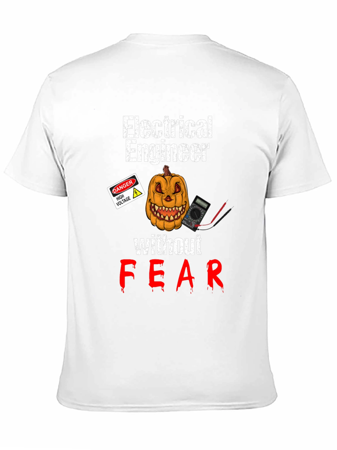 Electrical Engineer Halloween Fear T-Shirt