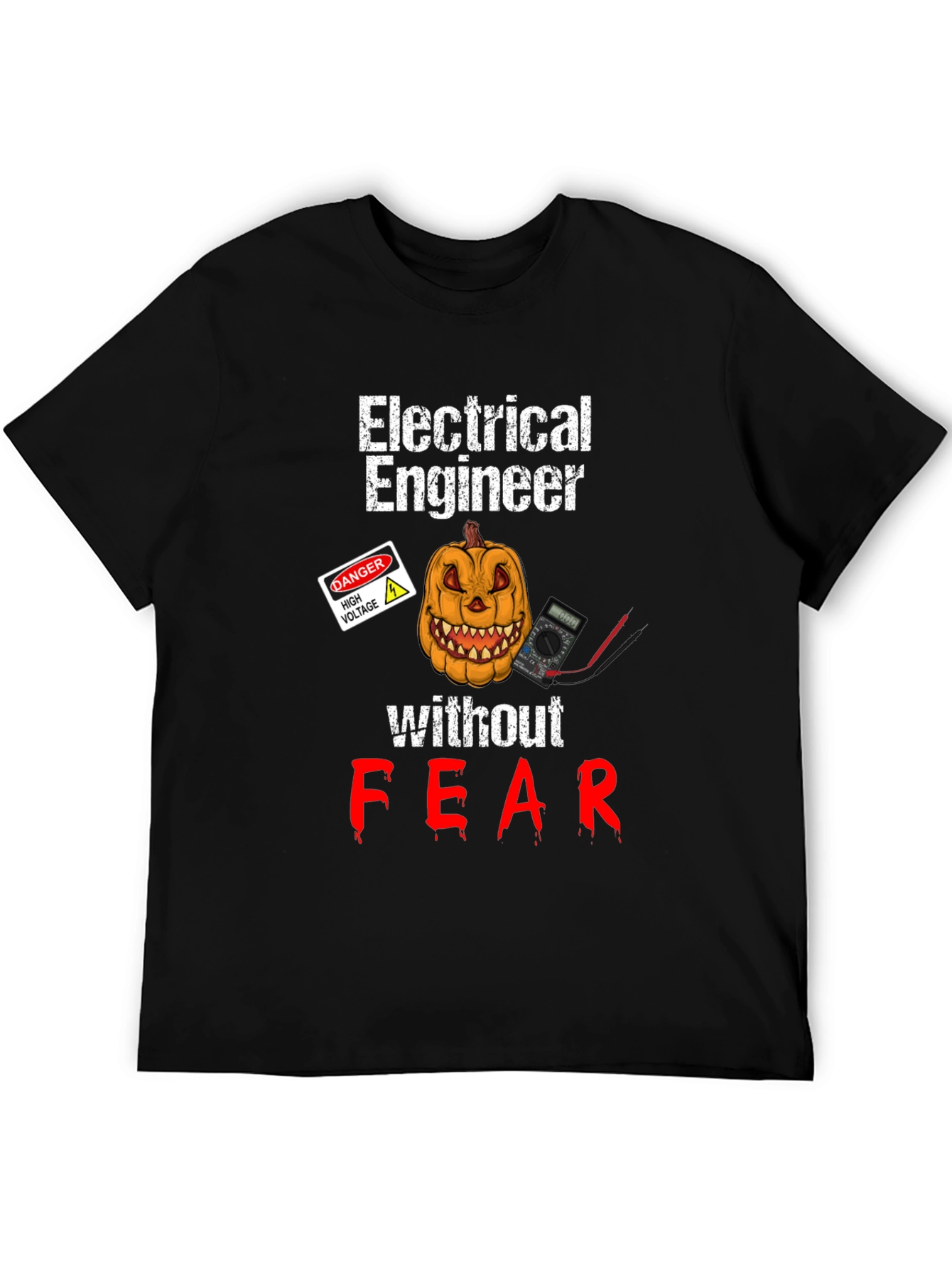 Electrical Engineer Halloween Fear T-Shirt