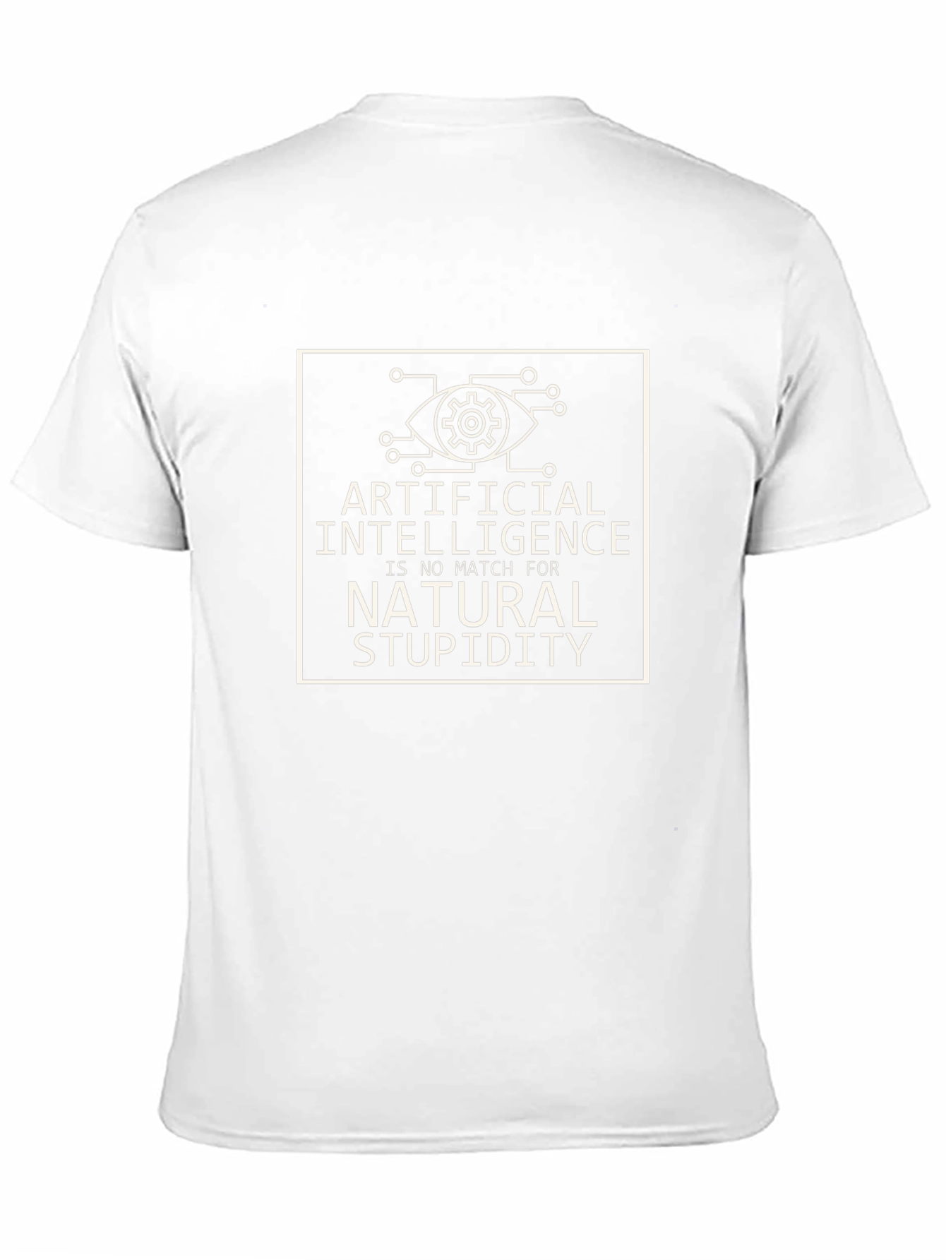 AI vs Stupidity Graphic Tee