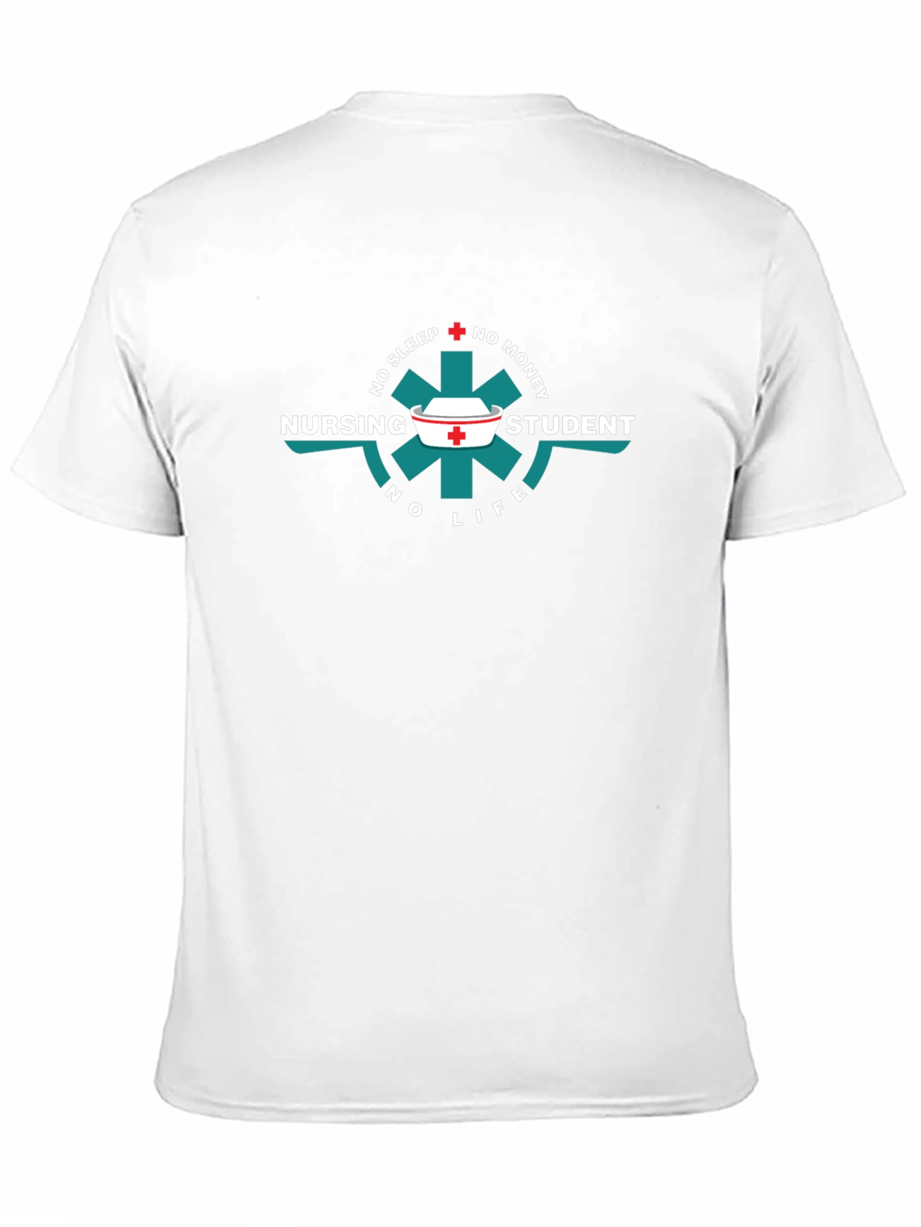 Nursing Student Life Graphic T-Shirt