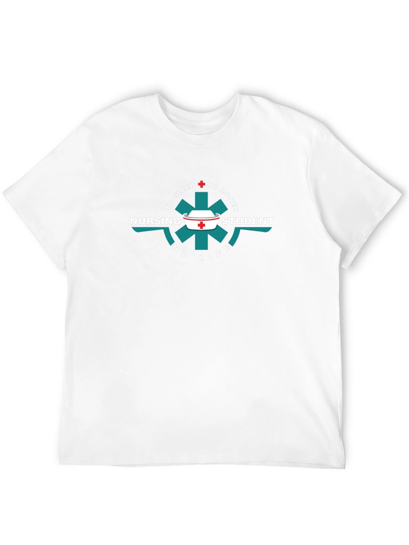 Nursing Student Life Graphic T-Shirt