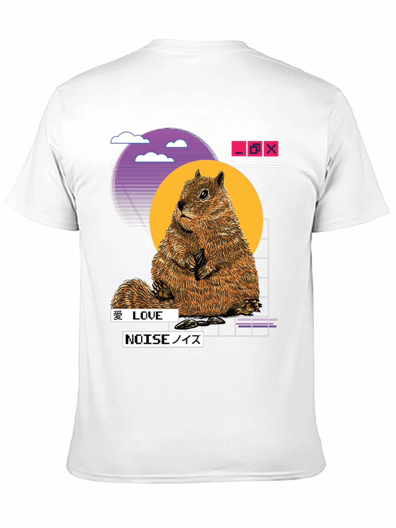 Retro Squirrel Graphic Tee