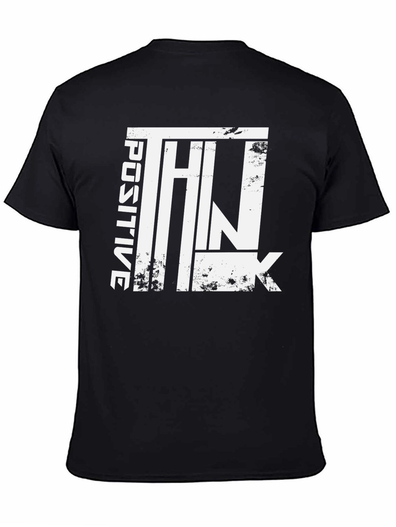 Positive Think Graphic Tee - Unisex Cotton T-Shirt