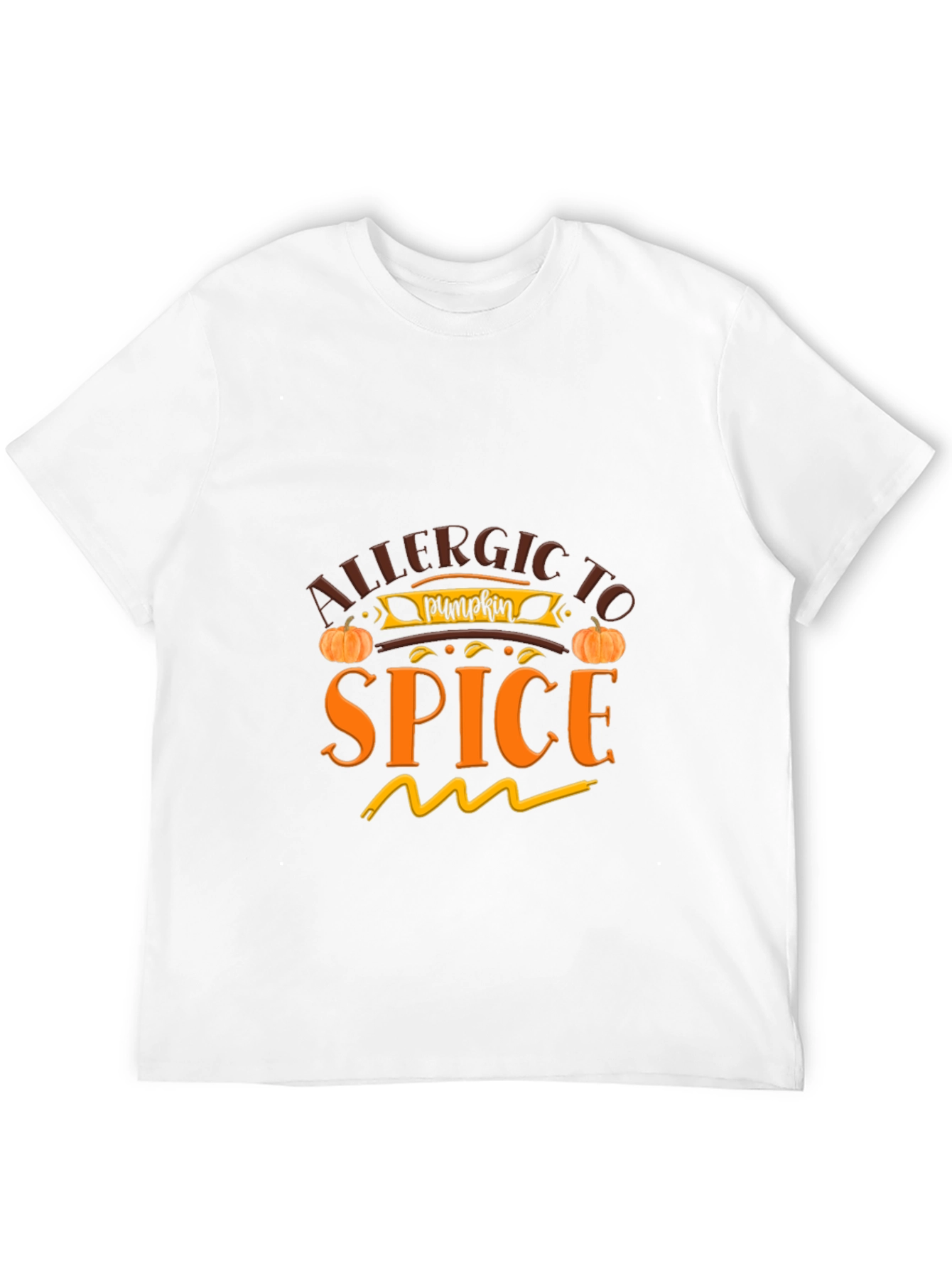Allergic to Pumpkin Spice T-Shirt