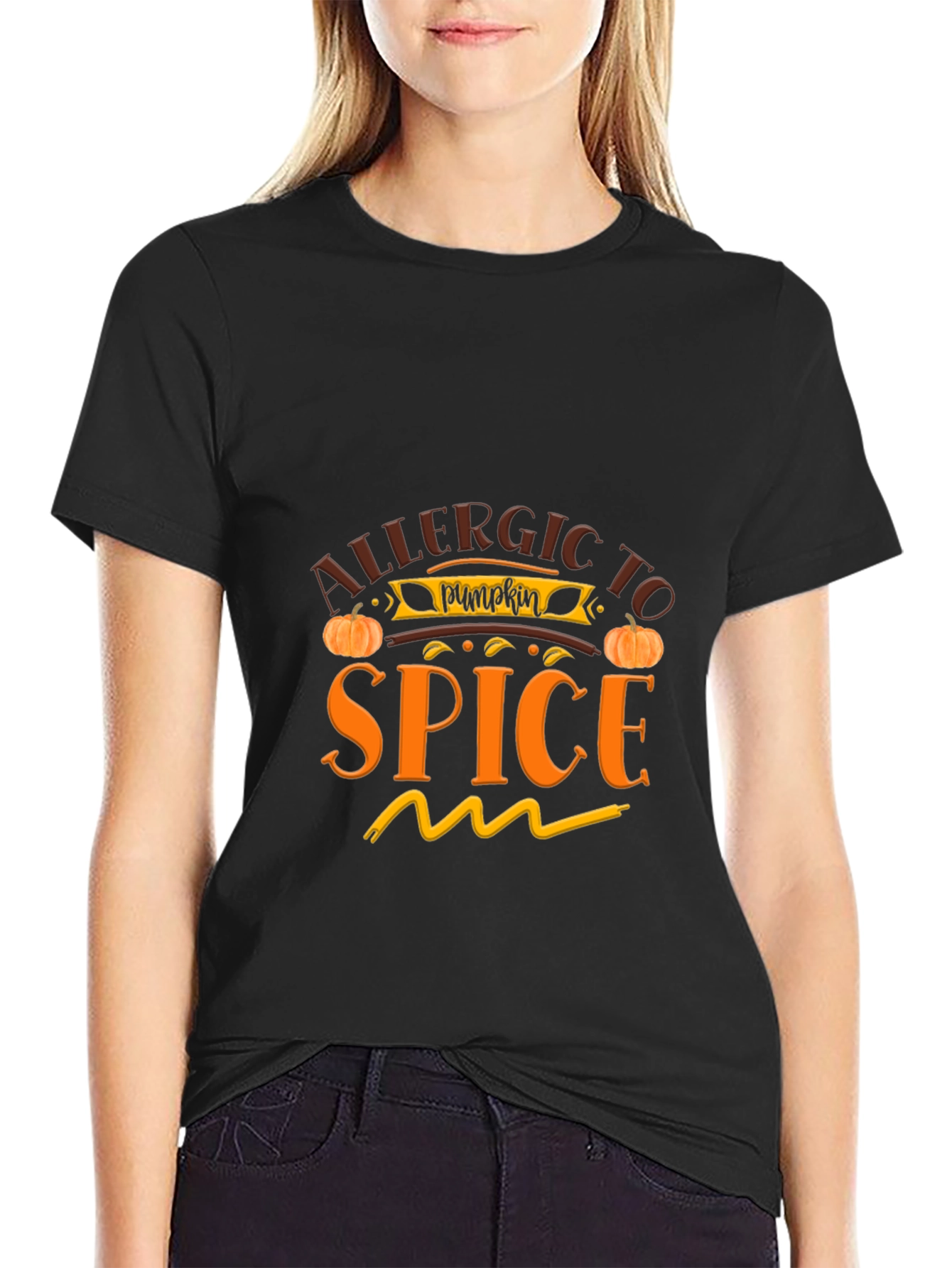 Allergic to Pumpkin Spice T-Shirt