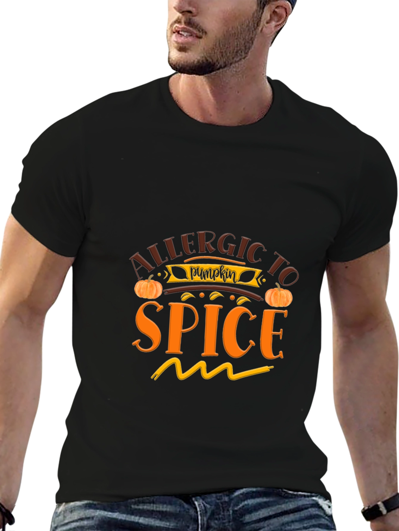 Allergic to Pumpkin Spice T-Shirt