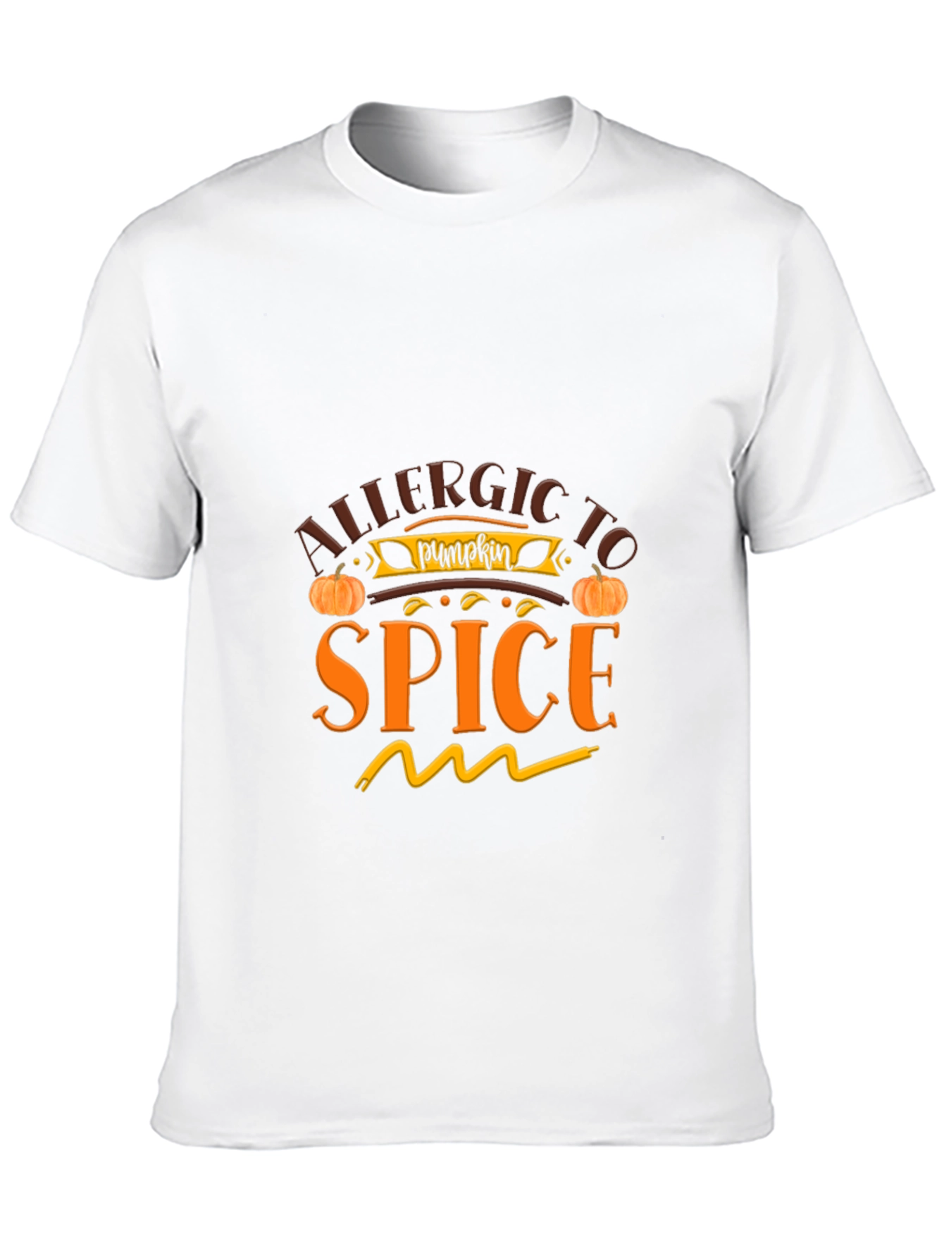 Allergic to Pumpkin Spice T-Shirt