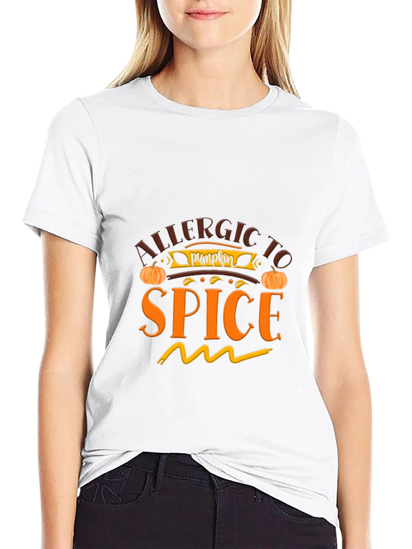 Allergic to Pumpkin Spice T-Shirt