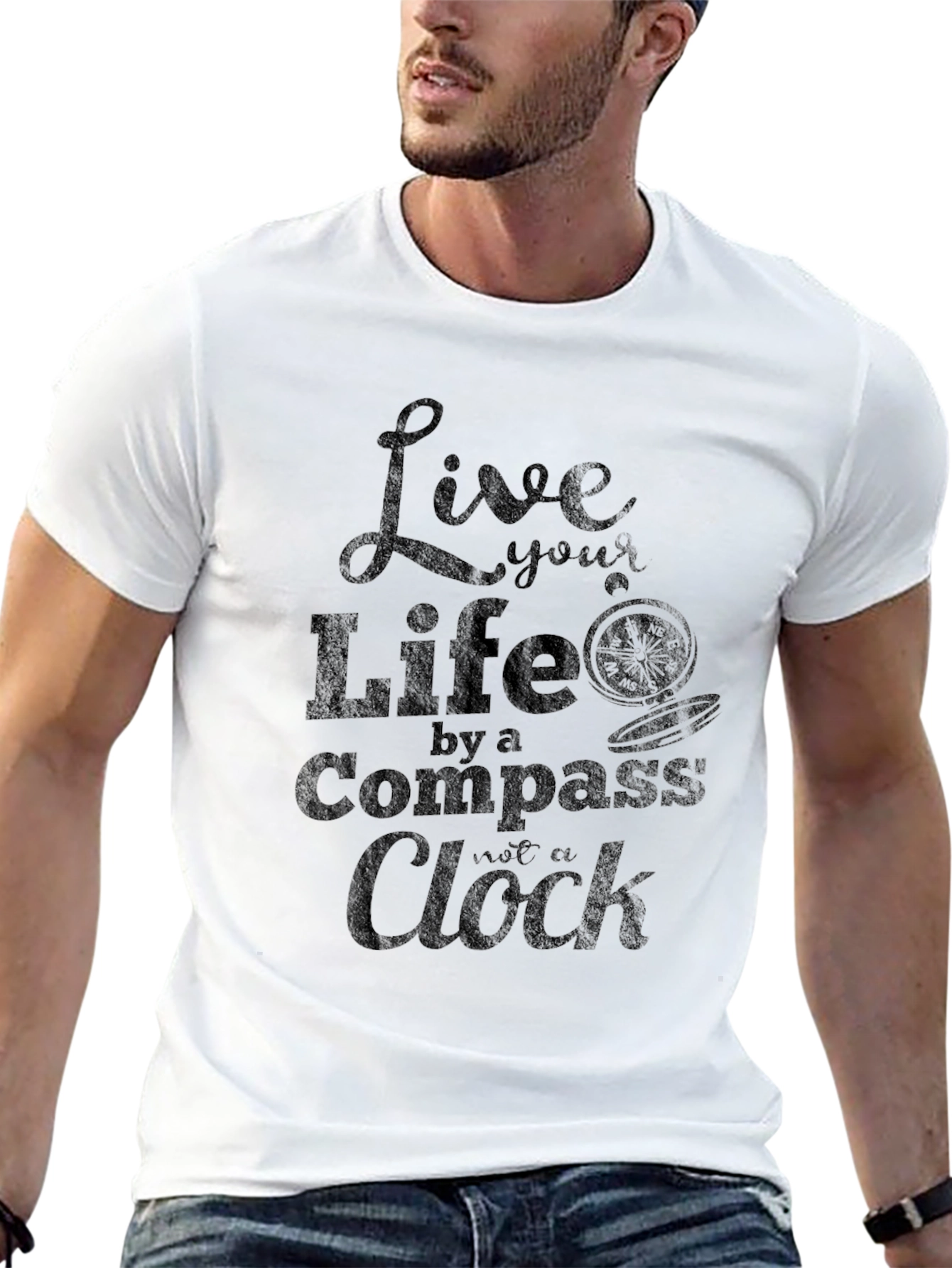 Live Life by a Compass T-Shirt