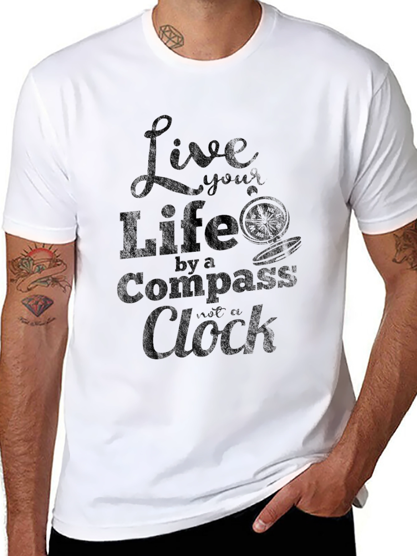 Live Life by a Compass T-Shirt