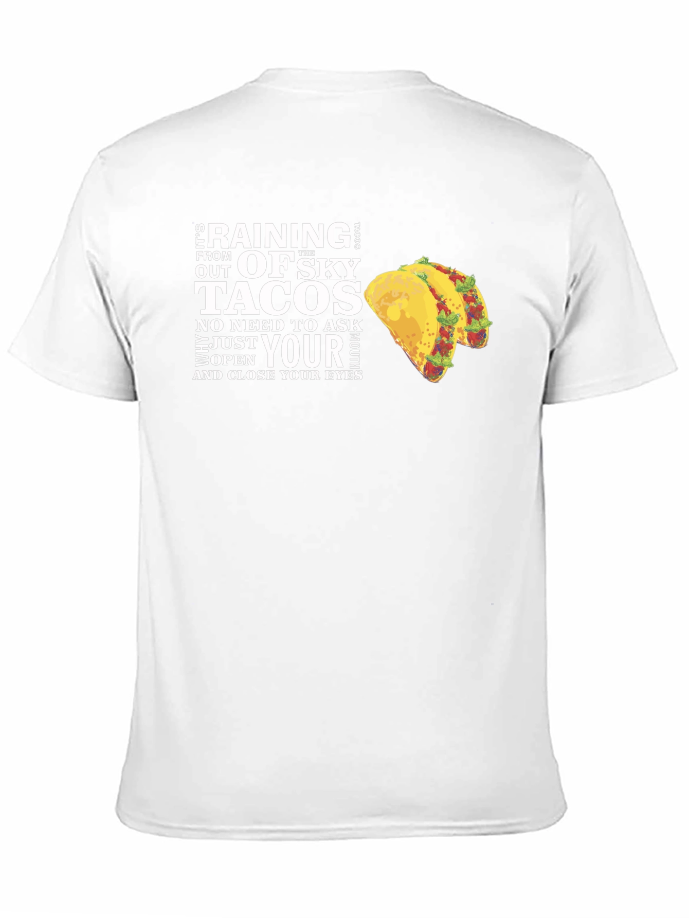 Raining Tacos Graphic T-Shirt