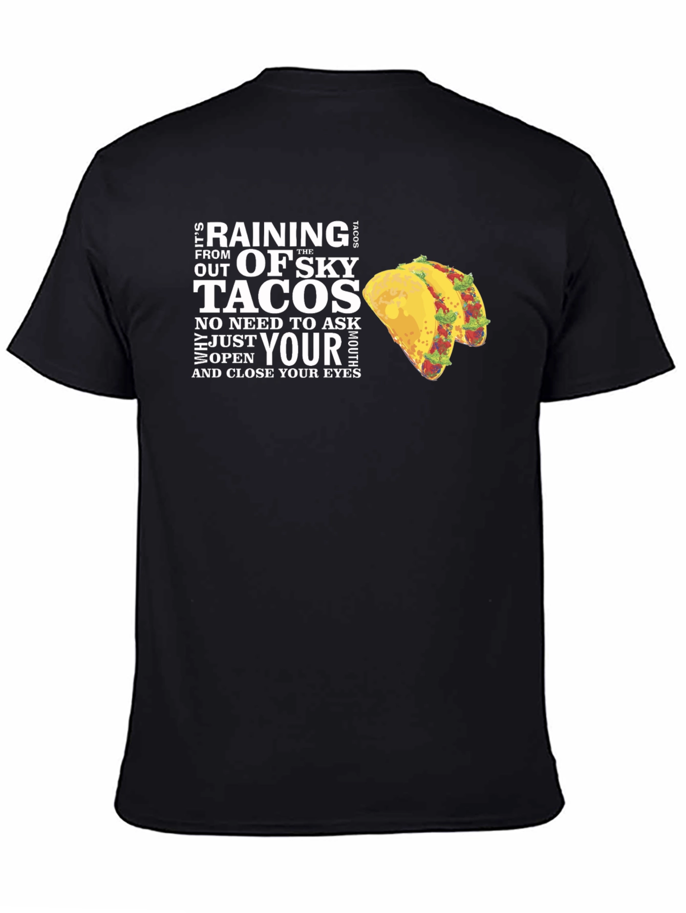 Raining Tacos Graphic T-Shirt