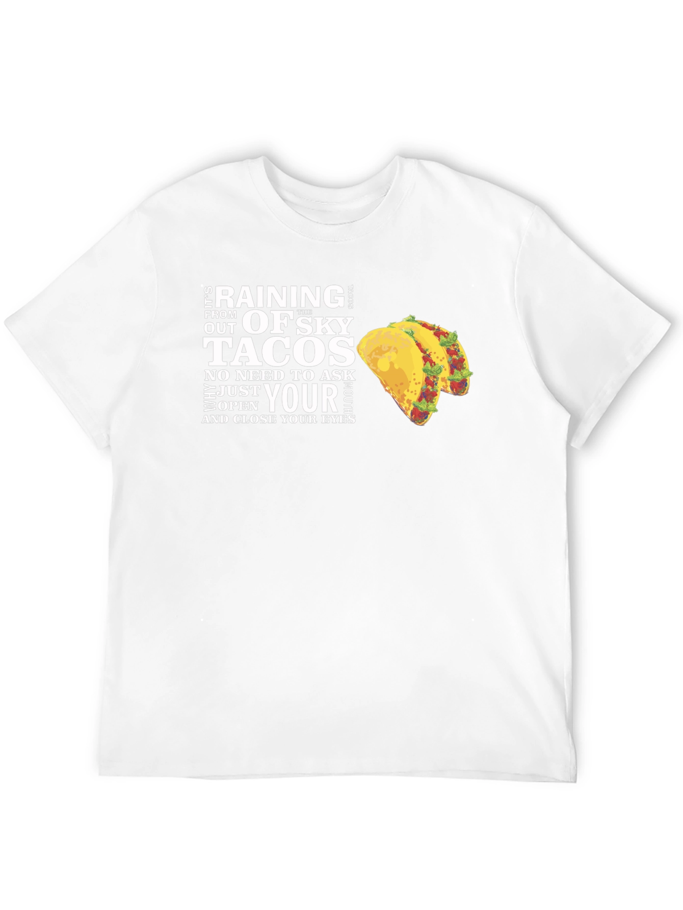 Raining Tacos Graphic T-Shirt