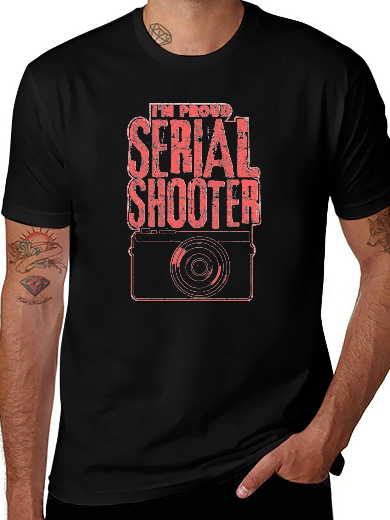 Serial Shooter Camera T-Shirt