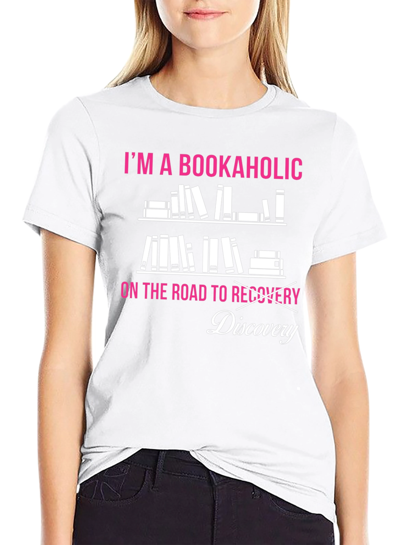 Bookaholic Discovery T-Shirt Book Lover Tee