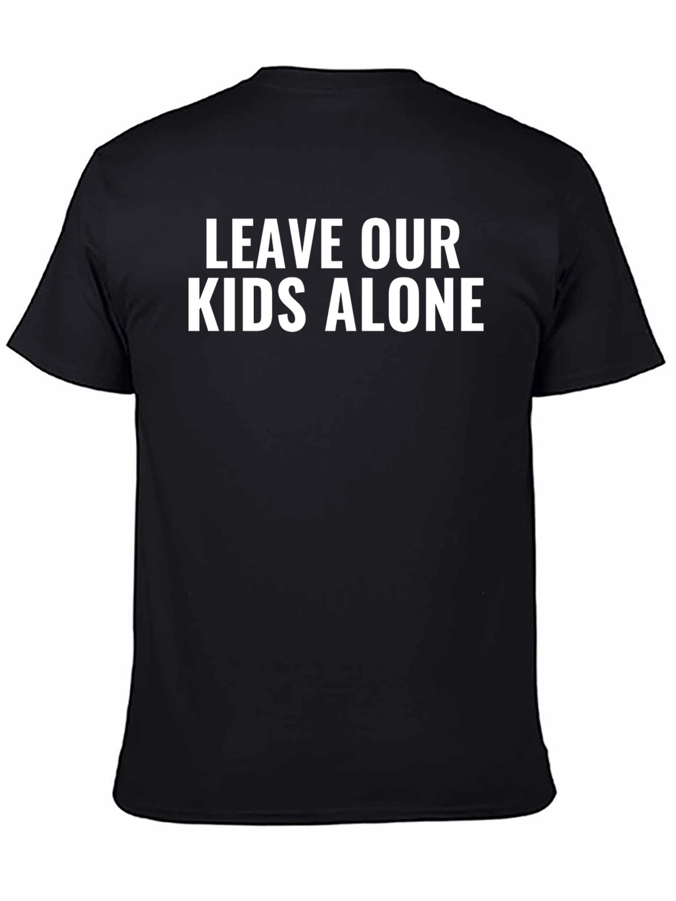 Leave Our Kids Alone Graphic Tee - Black