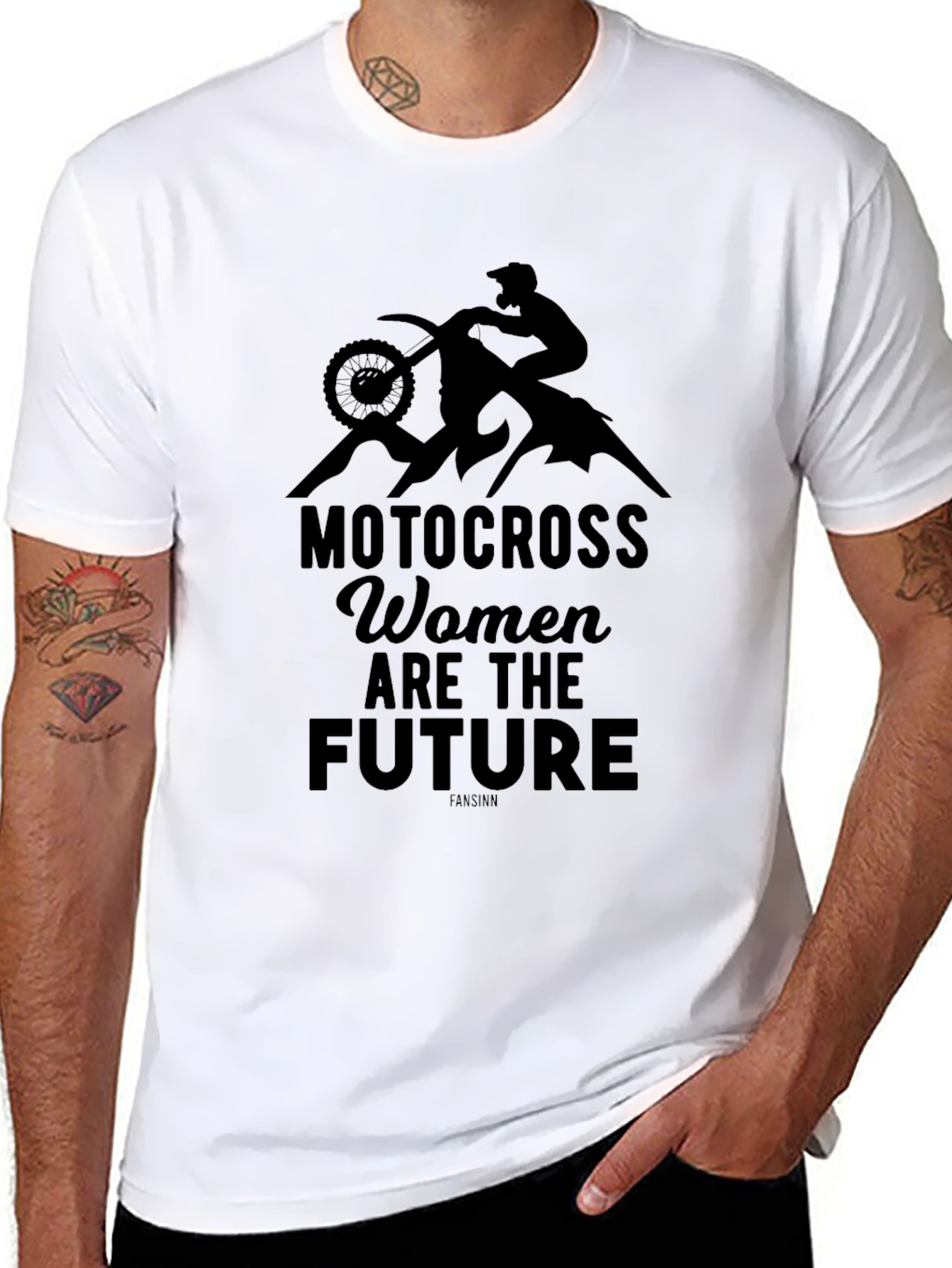 Motocross Women Are The Future Tee