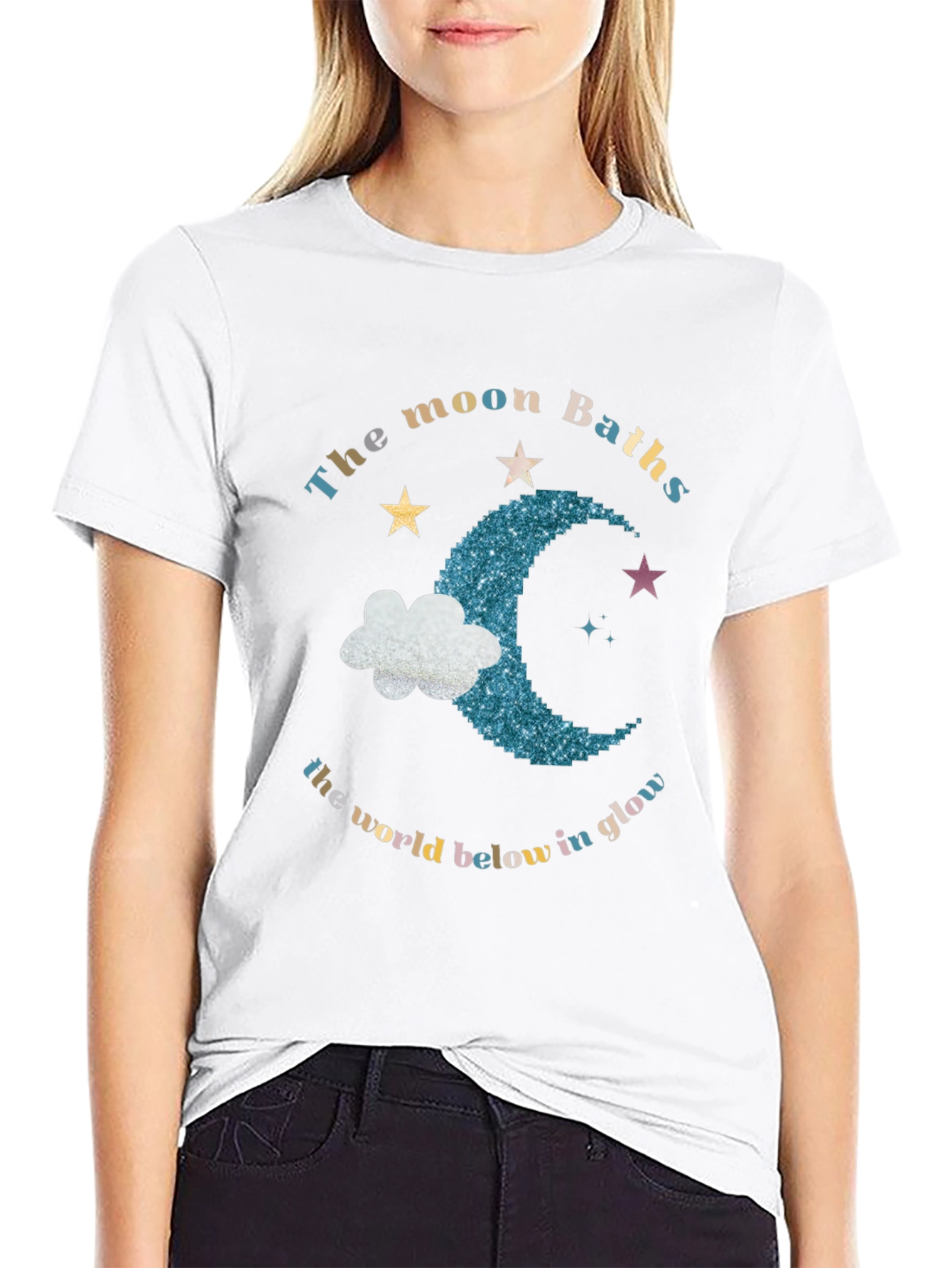 The Moon Baths Graphic T-Shirt - Unisex Comfort