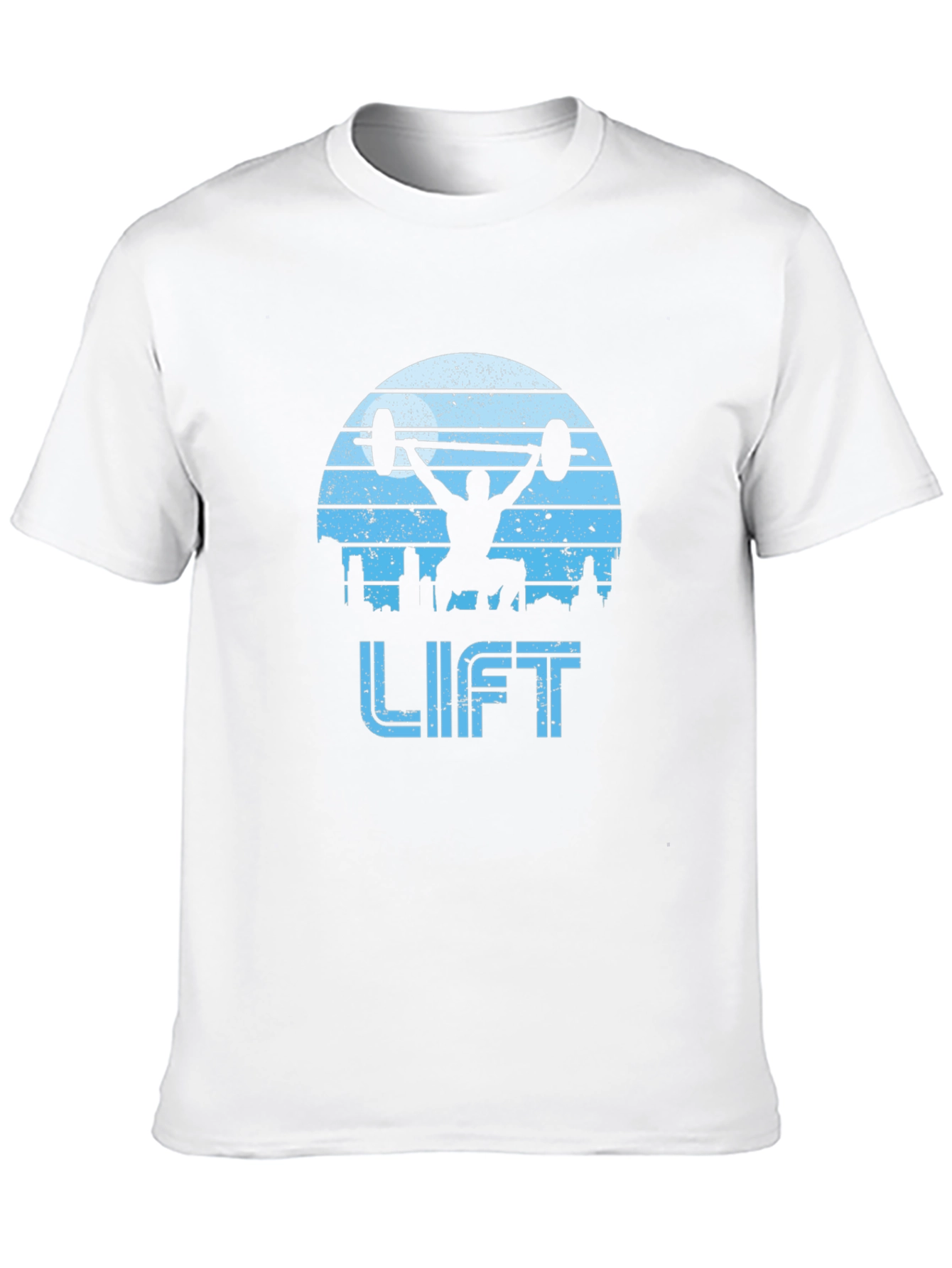 Retro Lift Graphic T-Shirt - Black