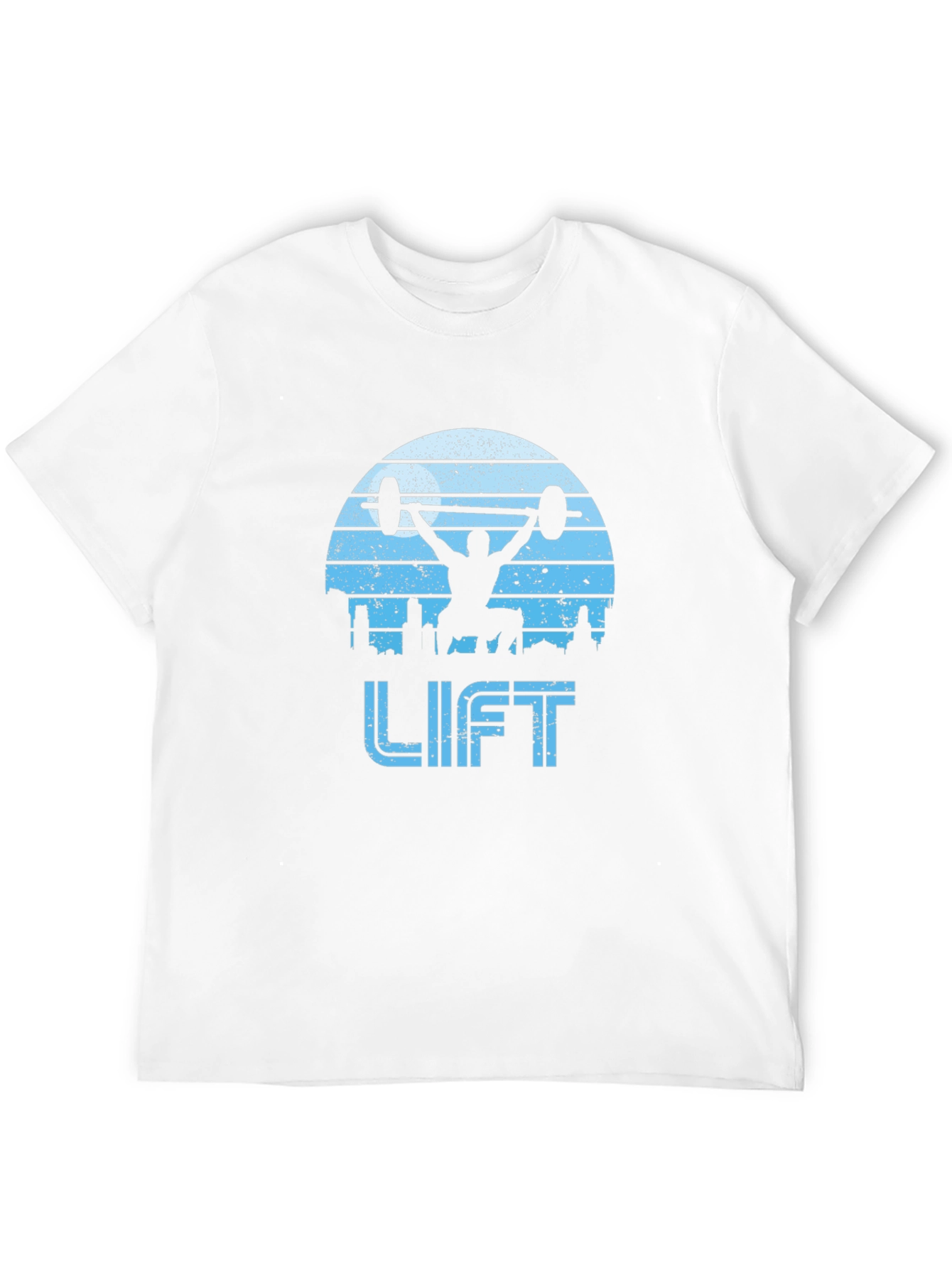 Retro Lift Graphic T-Shirt - Black