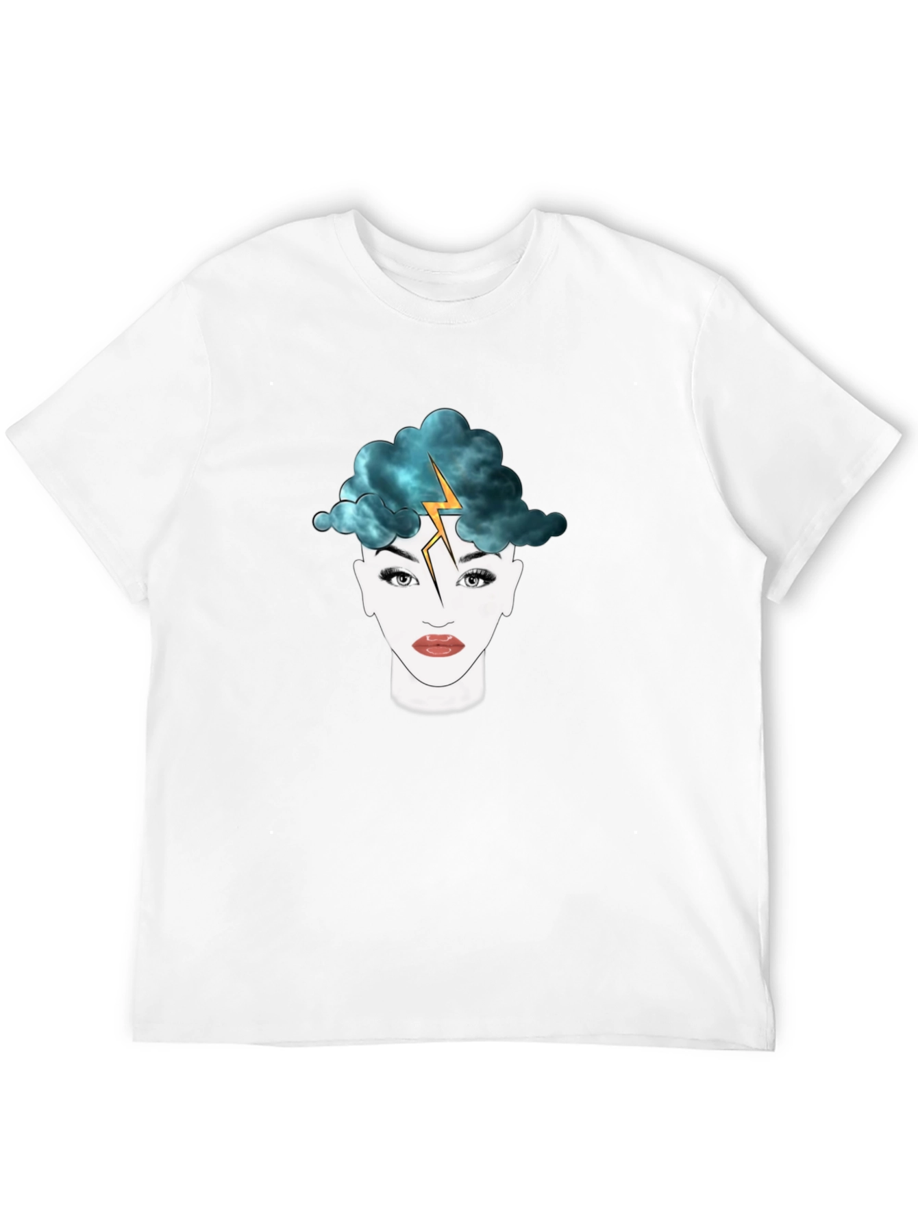 Stormy Mind T-Shirt - Unique Graphic Tee
