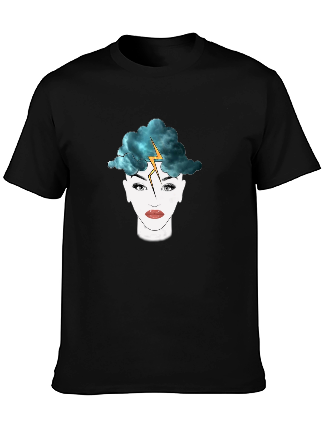 Stormy Mind T-Shirt - Unique Graphic Tee