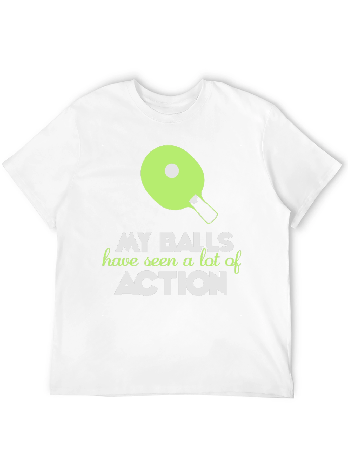 My Balls Have Seen Action Funny T-Shirt