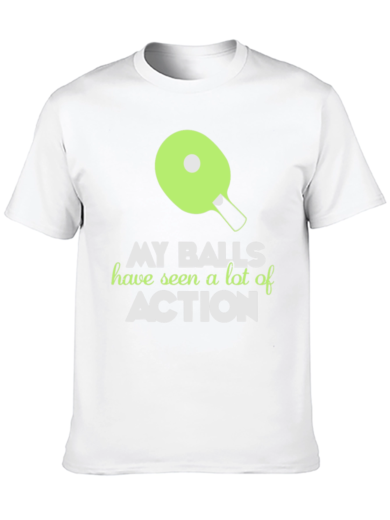 My Balls Have Seen Action Funny T-Shirt