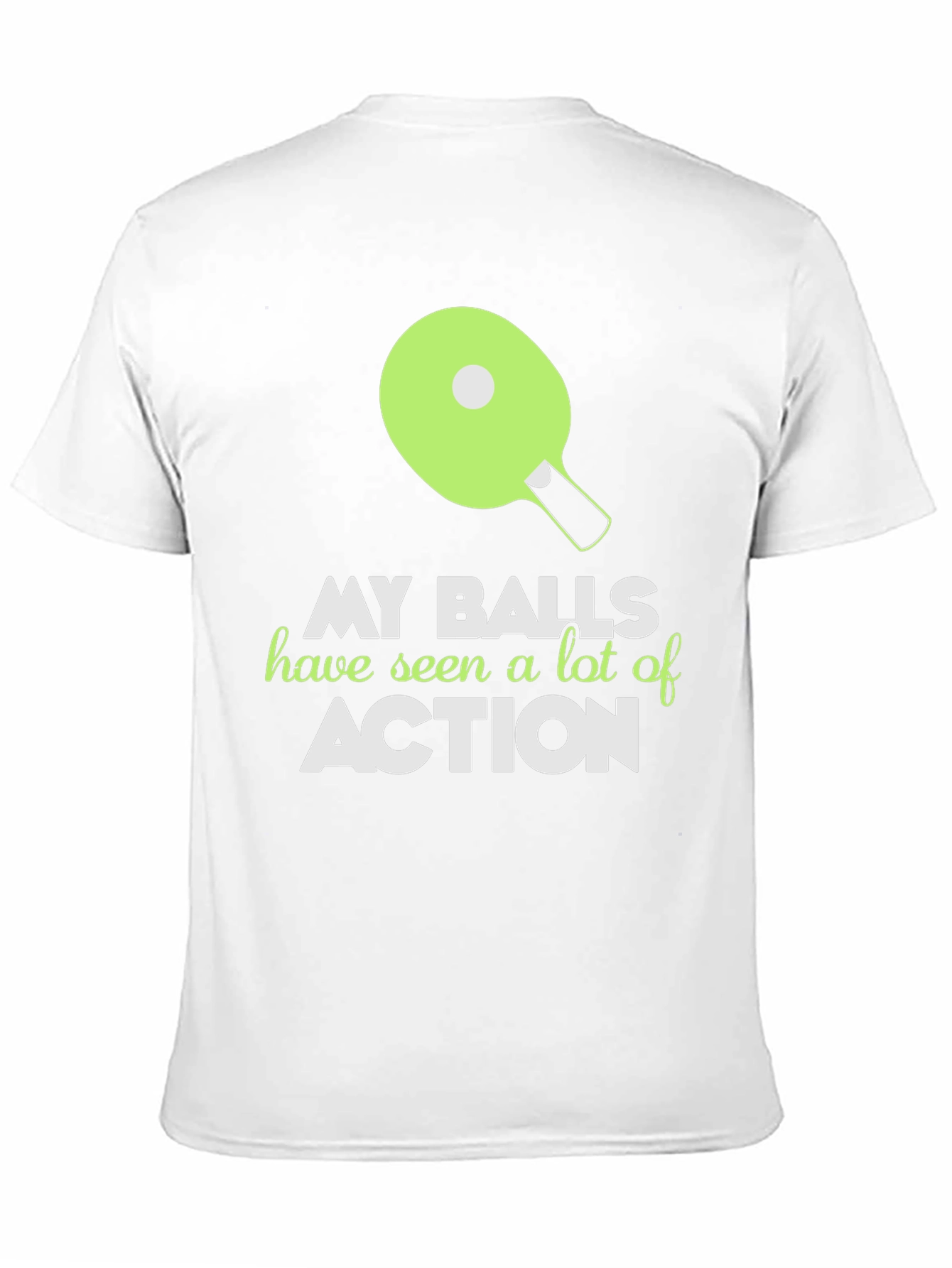 My Balls Have Seen Action Funny T-Shirt