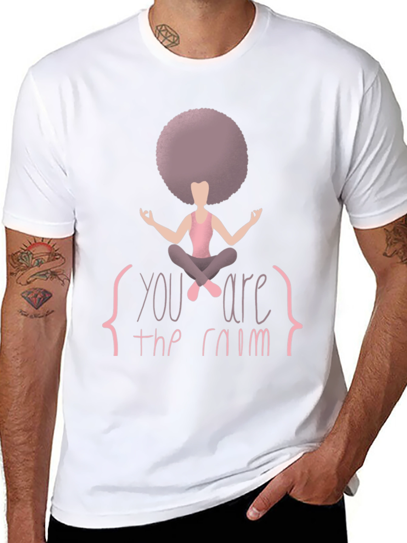 Yoga Meditation Graphic T-Shirt