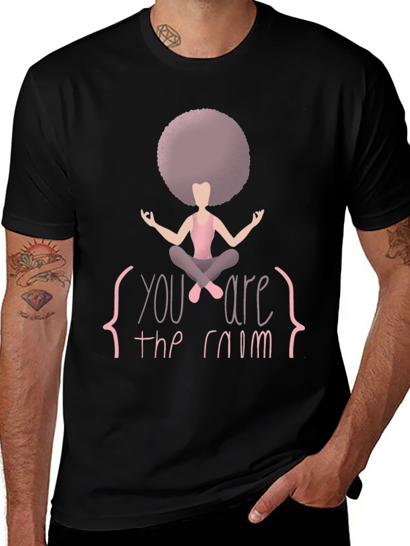 Yoga Meditation Graphic T-Shirt