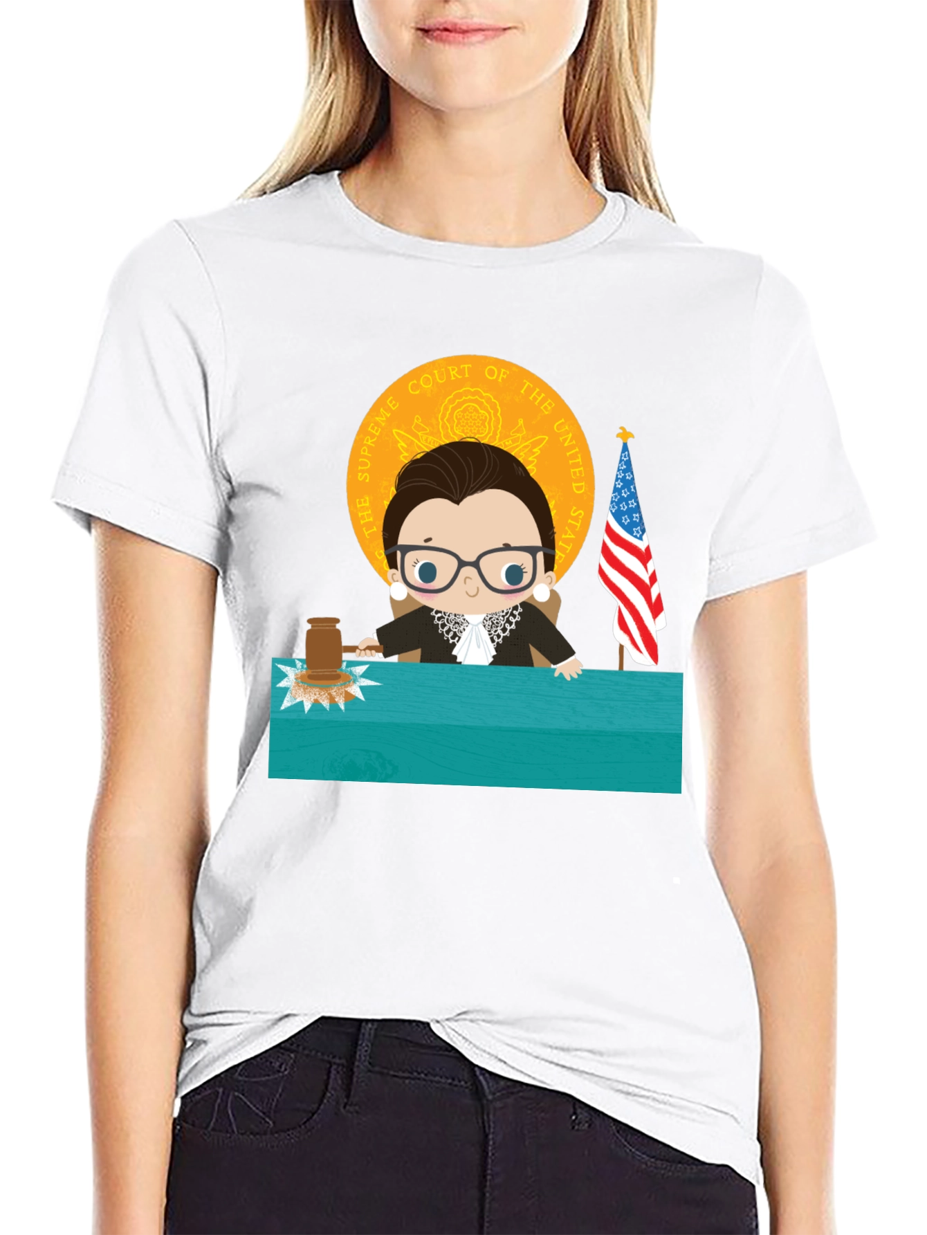 RBG Graphic Tee - Justice League Inspired