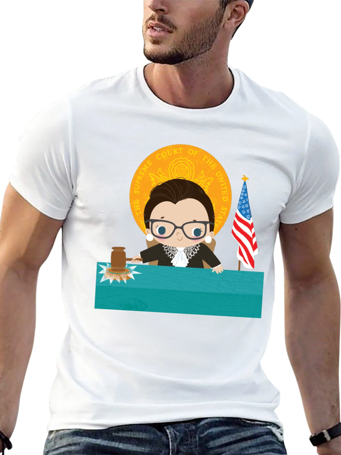 RBG Graphic Tee - Justice League Inspired