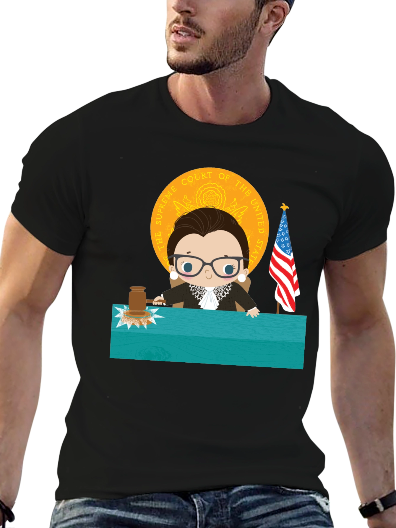 RBG Graphic Tee - Justice League Inspired