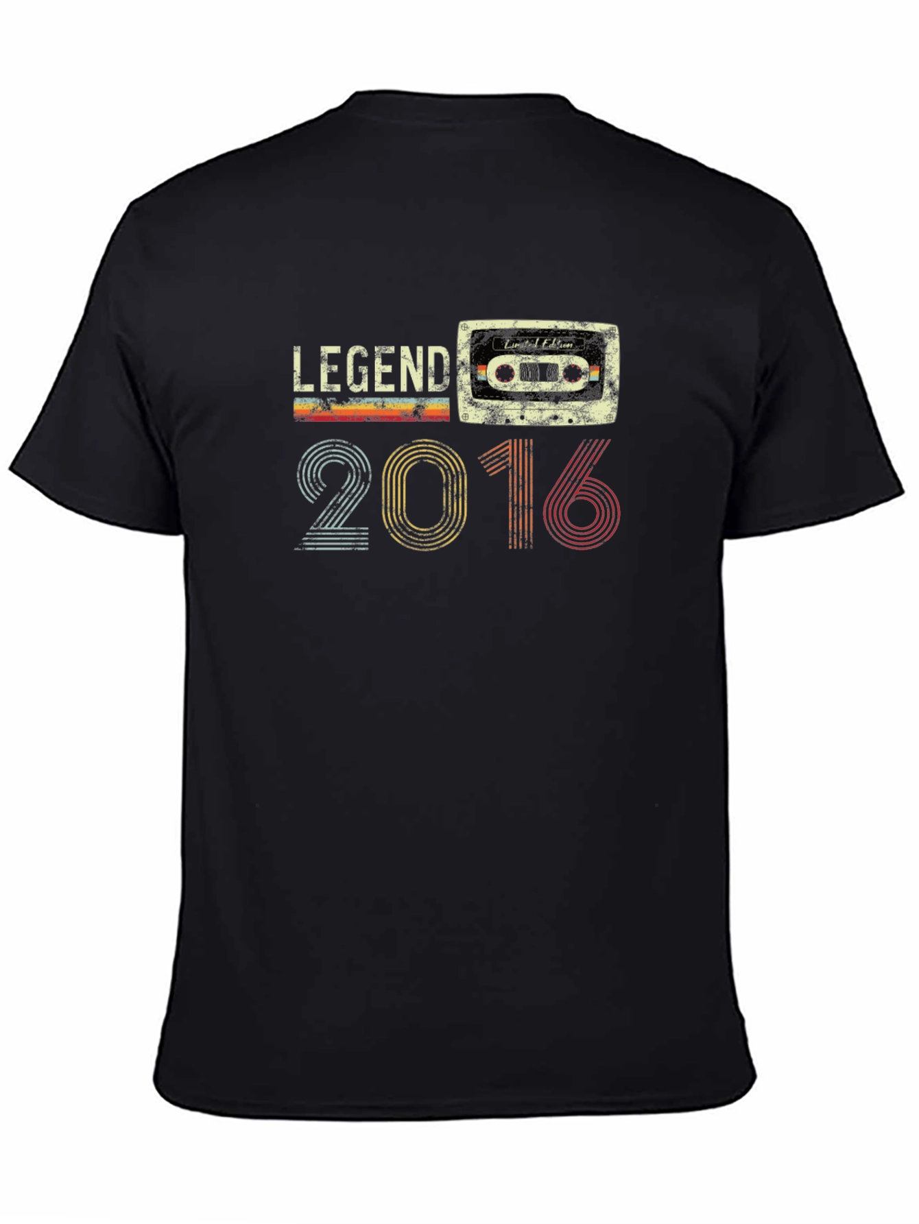 Legend Since 2016 Cassette Tape Graphic T-Shirt