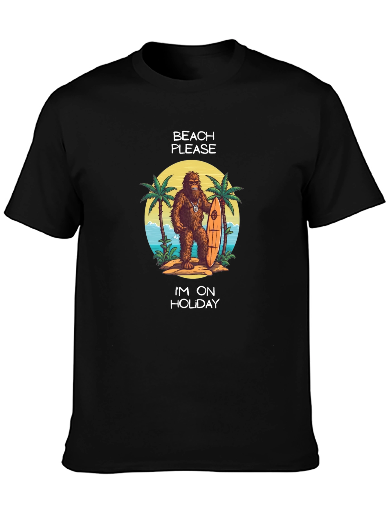 Beach Please Holiday T-Shirt