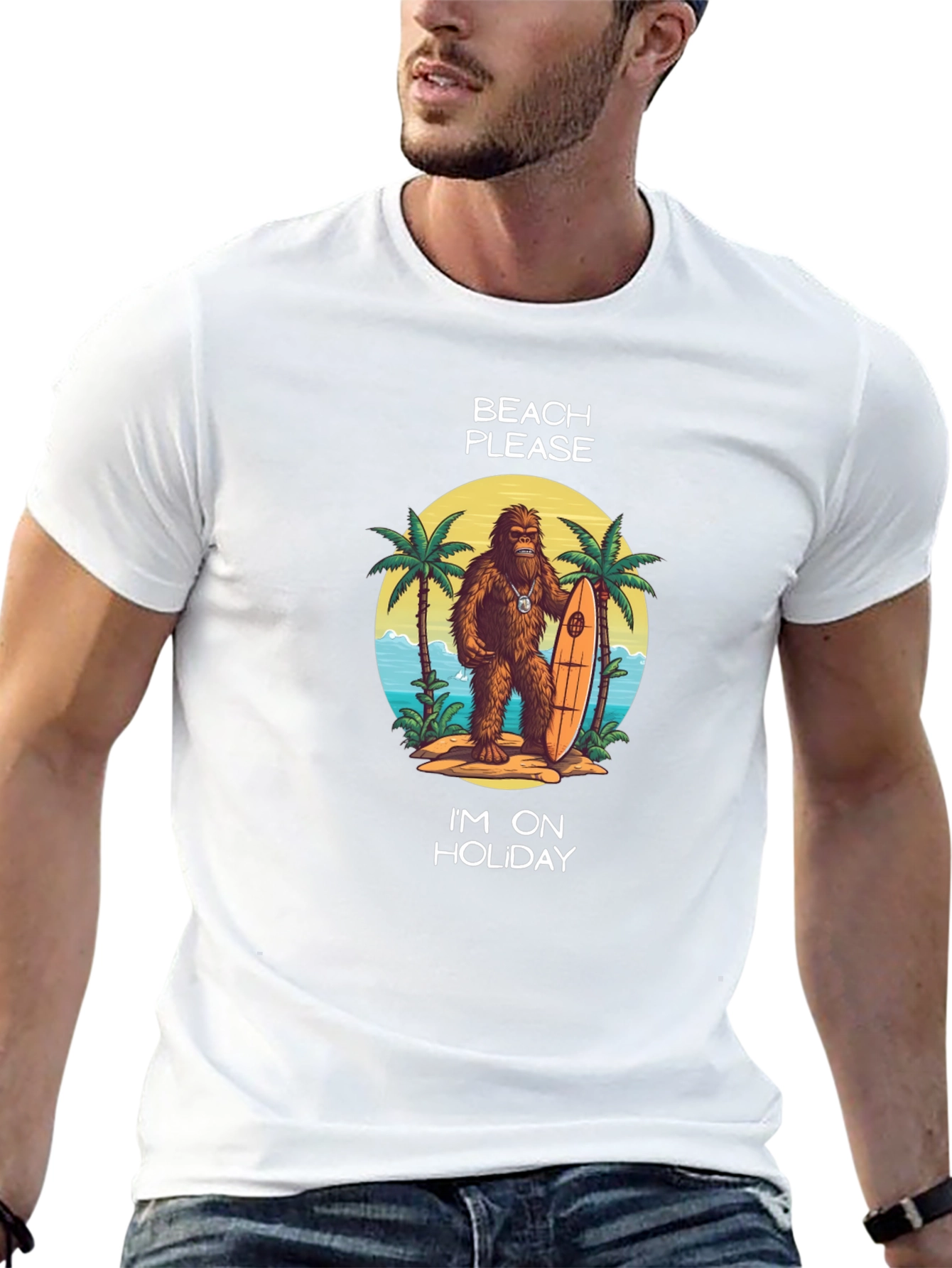 Beach Please Holiday T-Shirt