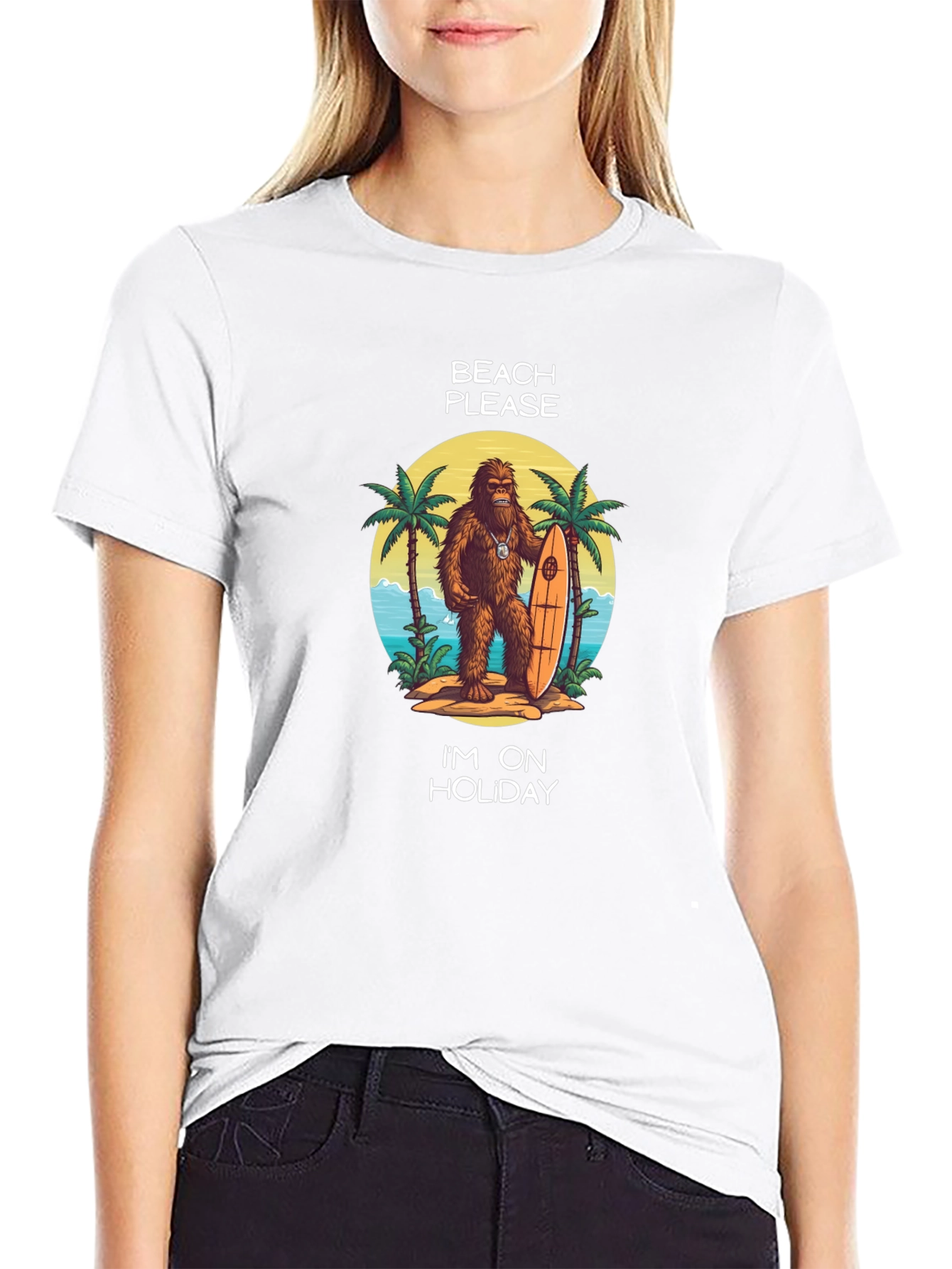 Beach Please Holiday T-Shirt