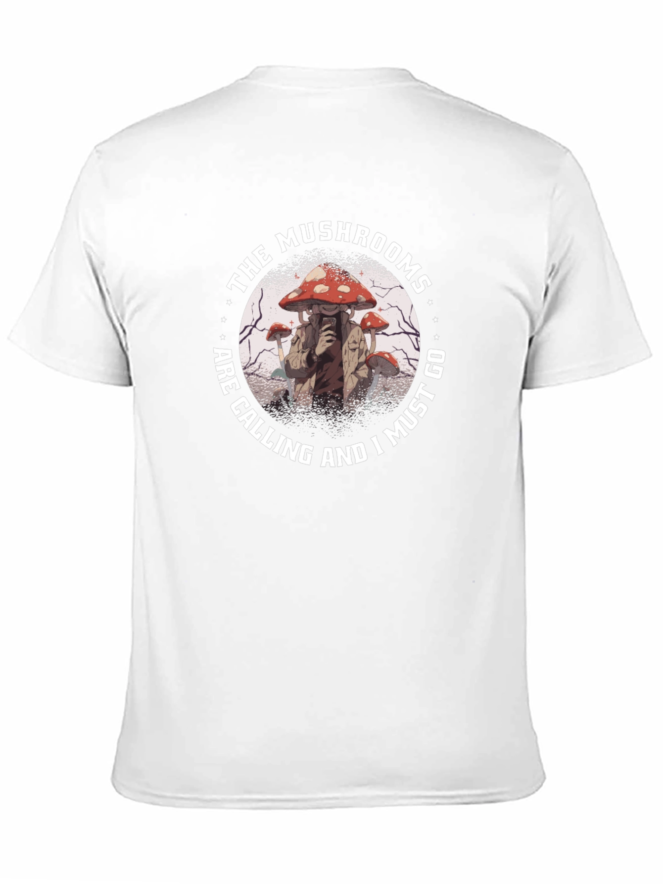The Mushrooms Are Calling Graphic T-Shirt