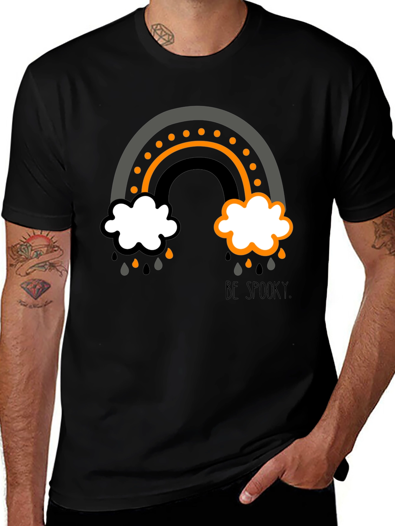 Spooky Rainbow Graphic Tee