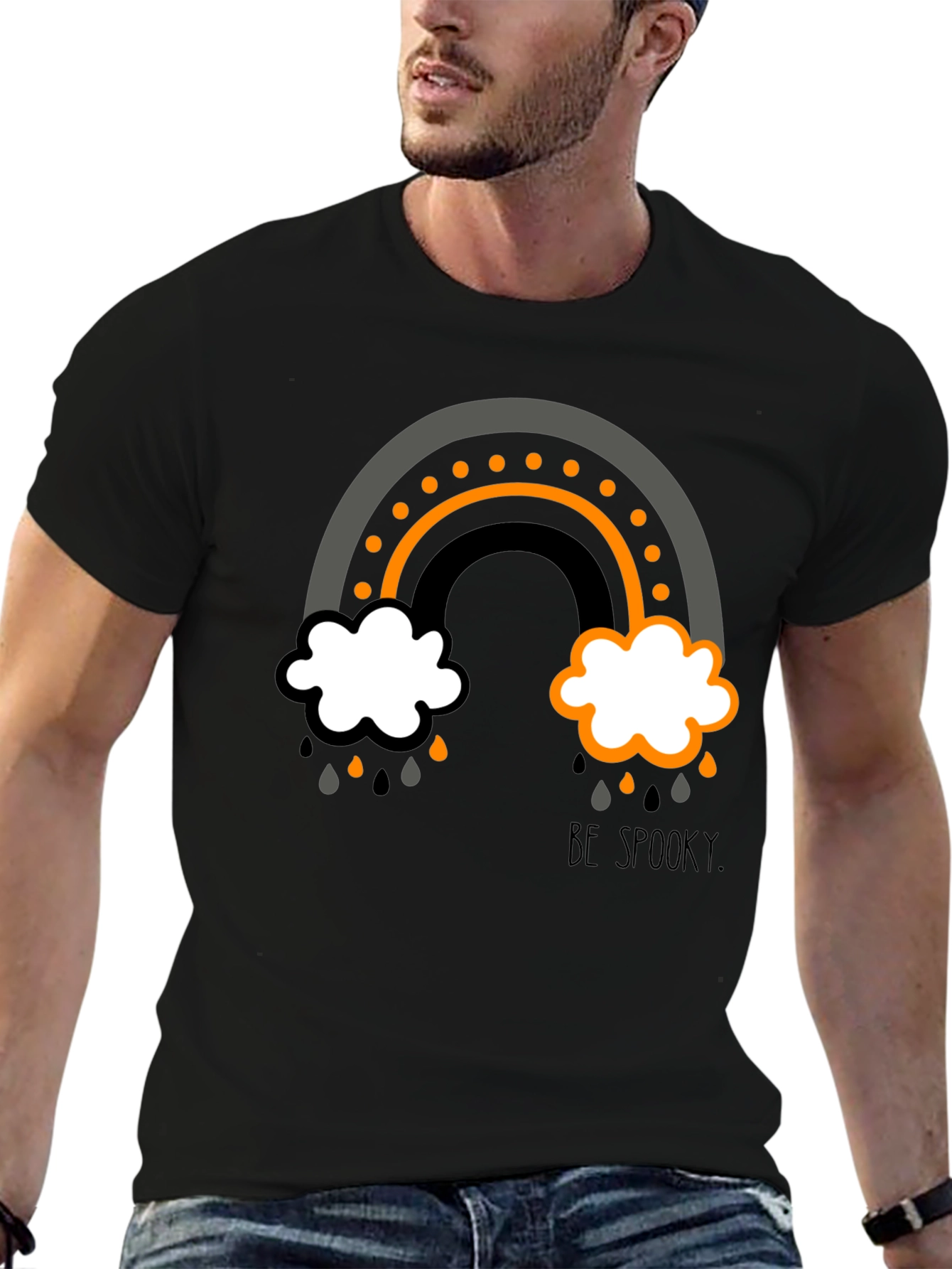 Spooky Rainbow Graphic Tee