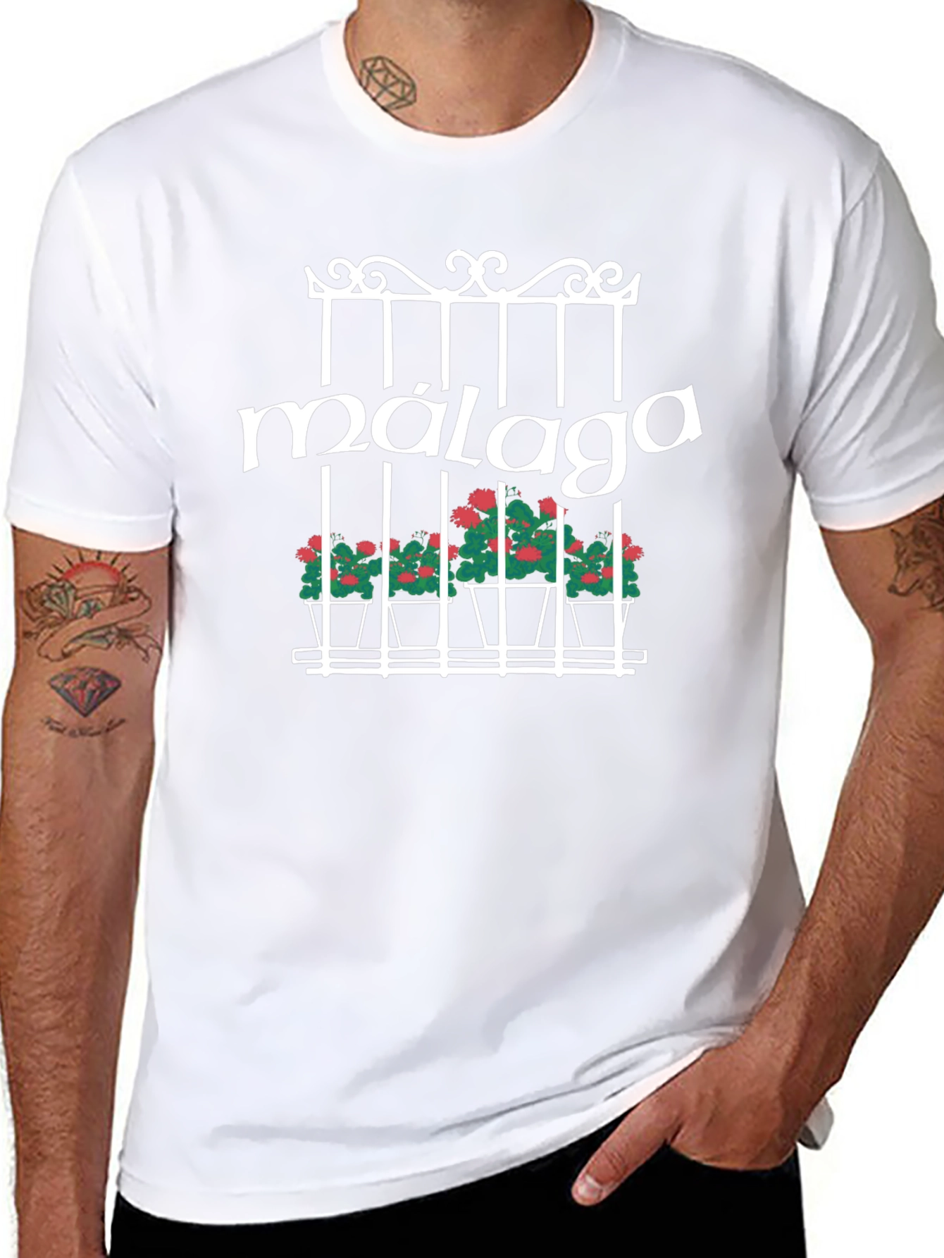 Málaga Window Box Graphic Tee