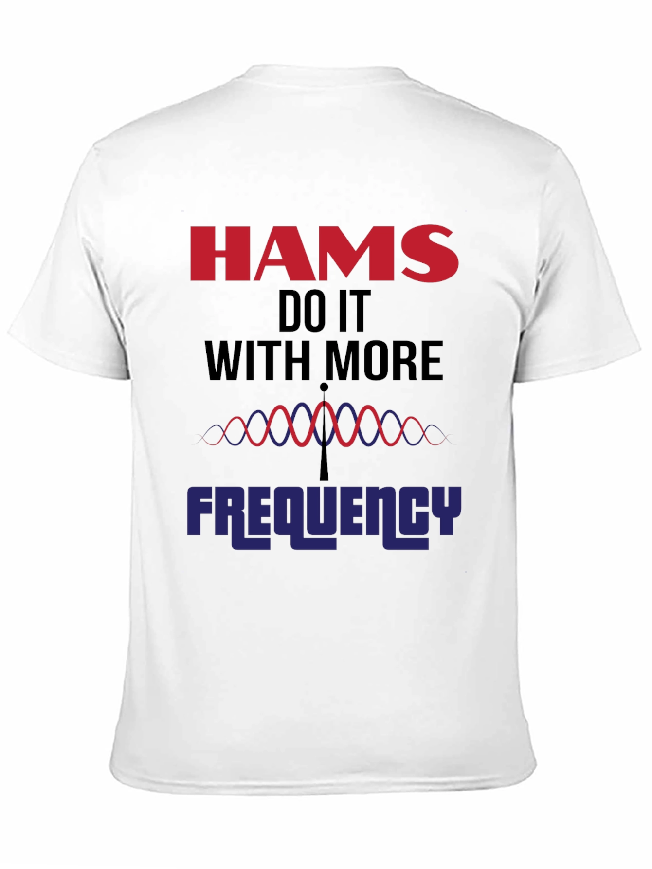 HAMS Do It With More Frequency Black T-Shirt