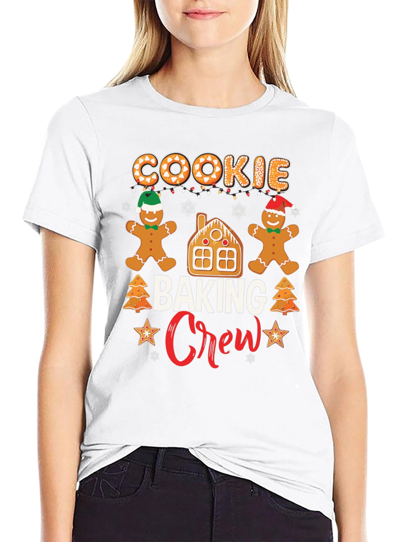 Cookie Baking Crew Christmas T-Shirt
