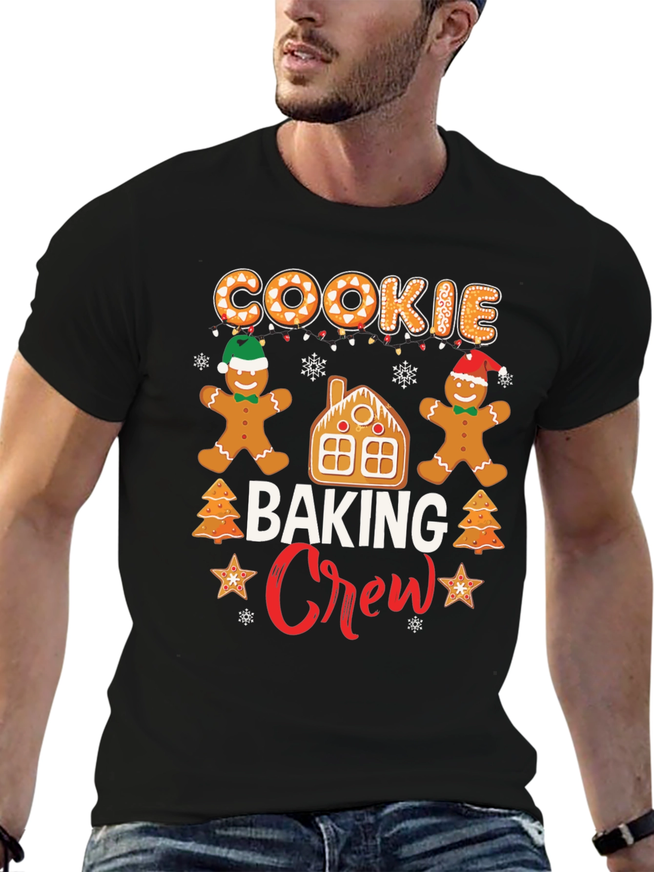 Cookie Baking Crew Christmas T-Shirt