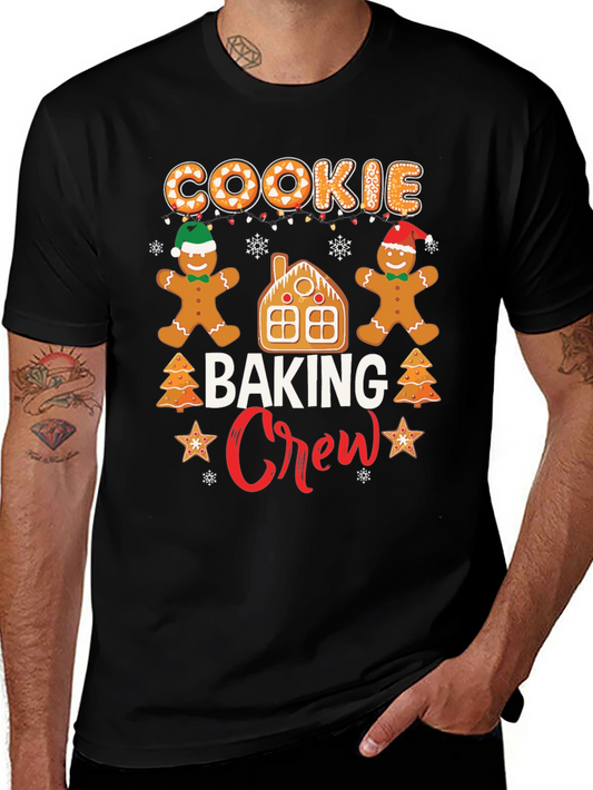 Cookie Baking Crew Christmas T-Shirt
