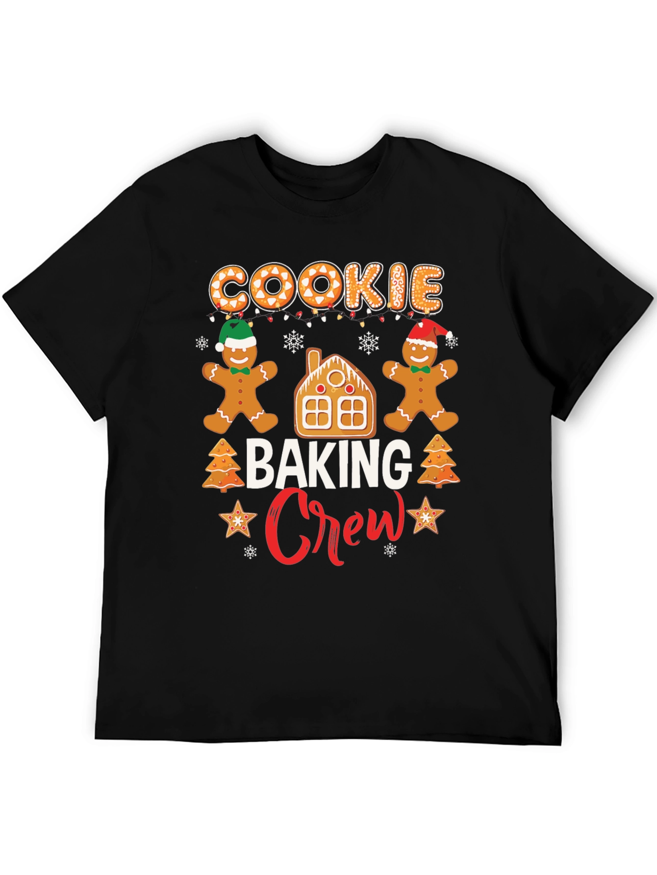 Cookie Baking Crew Christmas T-Shirt